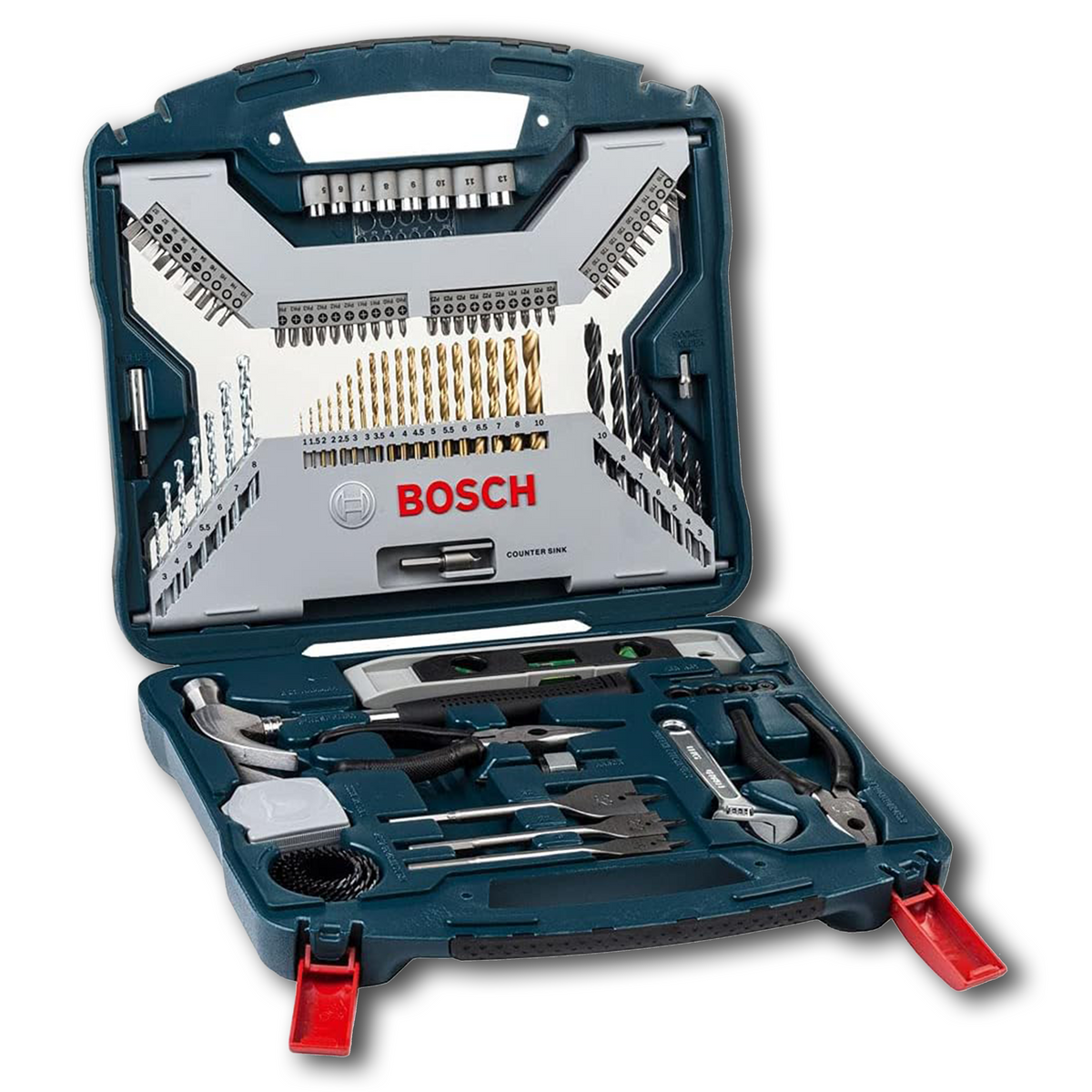 Kit de Puntas y Brocas en Titanio X-Line con 103 Piezas