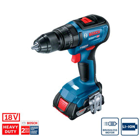 Atornilladora y Taladro de Impacto ½" a batería Bosch GSB 18V-50, 18V.