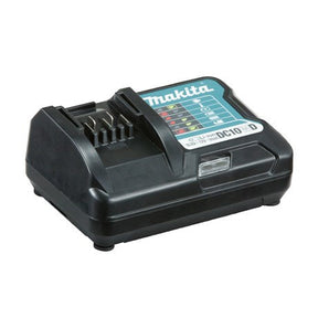 Atornillador y Taladro de Impacto 3/8" 12V CXT con 2 baterías de 1.5A y Cargador Bivolt Makita.