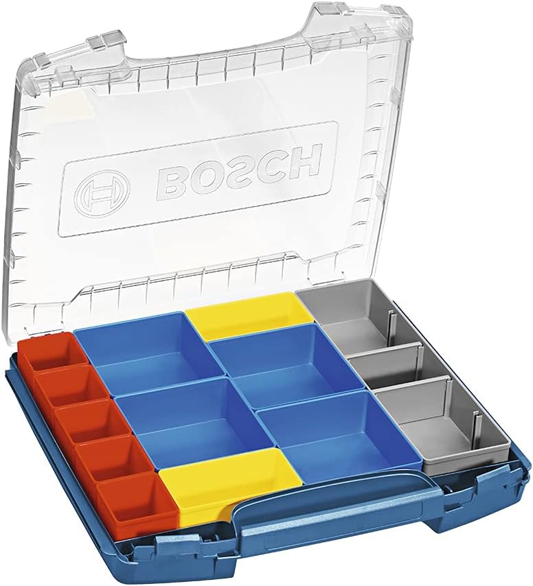 Maletín de Transporte Bosch LS-BOXX 306 con dos cajones, Azul, Grande.