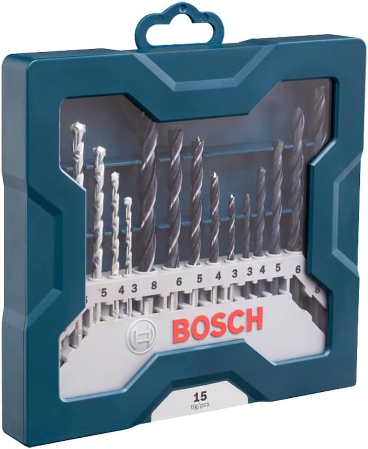 Juego de Brocas Mini X-Line para Albañilería/Metal/Madera