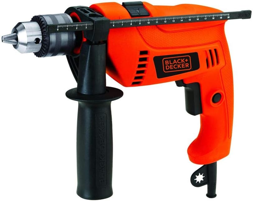 Kit Taladro de Impacto 1/2" (13mm) 550W VVR con 82 Accesorios + Maletín