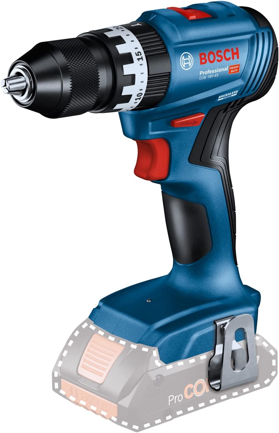 Kit Taladro de Impacto, Amoladora angular GWS 18V-7 y Atornillador de Impacto GSH 5, 3 baterias 18V MAX, Bolsa y Cargador Incluido