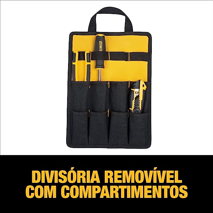 Maleta de herramientas multitarea con ruedas y 63 compartimentos.