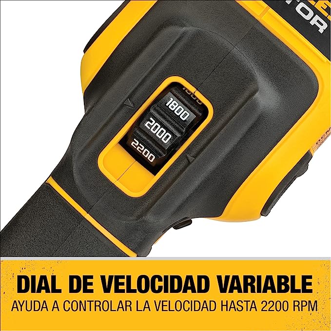 Pulidora de 7 pulgadas (180 mm) 20V MAX* XR a batería de litio-ion.