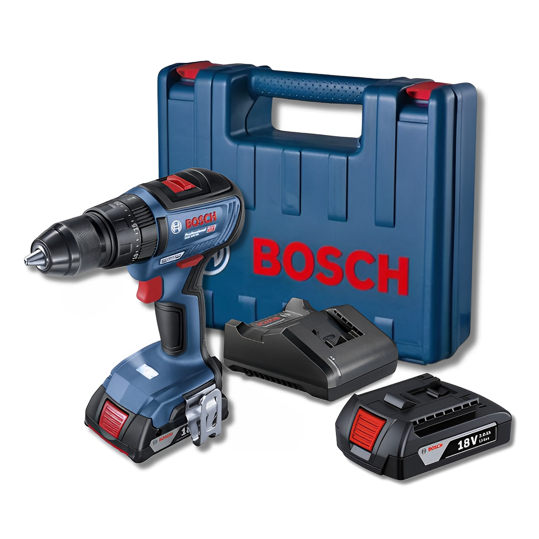 Atornilladora y Taladro de Impacto ½" a batería Bosch GSB 18V-50, 18V.